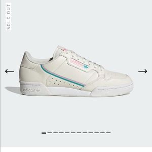 Continental 80s Off White/True Pink/Hi-Res Aqua